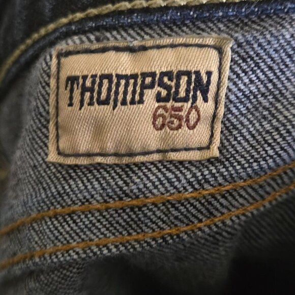 Ralph Lauren Sport Vintage Thompson 650 Logo Patched Dark Wash Jeans Size 26 - Picture 6 of 6